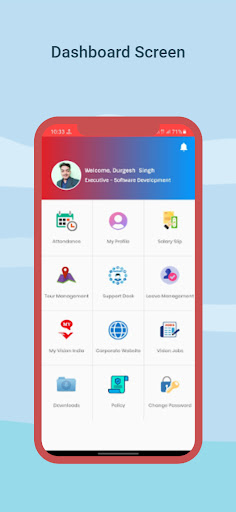 Vision India Services Screen 3