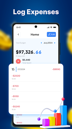Money Expense and Saving Tracker