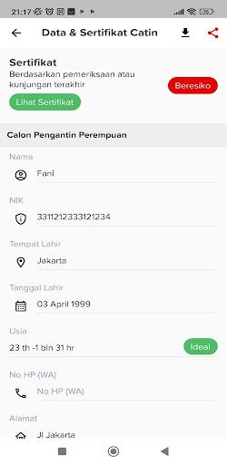 ELSIMIL CALON PENGANTIN Screenshot 4 - AppWisp.com