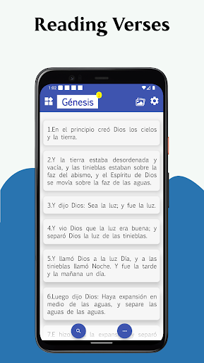 Android application Español Biblia screenshort