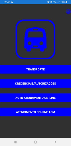 HUB Transporte Screen 2