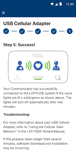MyLATITUDE Screen 3