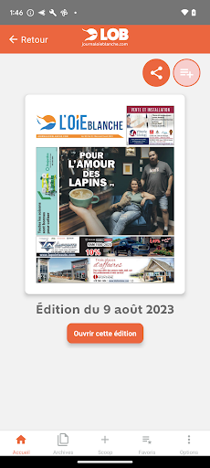 LOie Blanche Screen 2