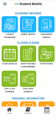 Android application HKMU Student Mobile screenshort