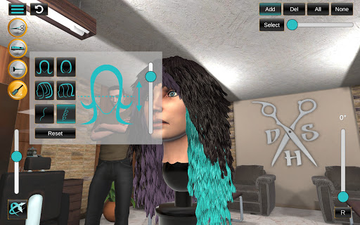 Digital Hair Simulator Screen 2