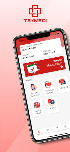 Android application TEKMEDI screenshort