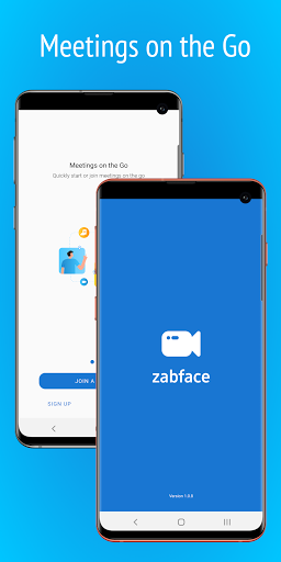 Android application Zabface screenshort