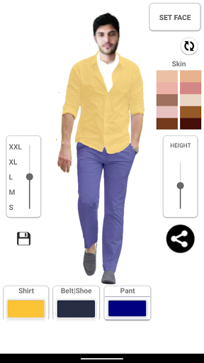 Man Formal Outfit - Shirt and