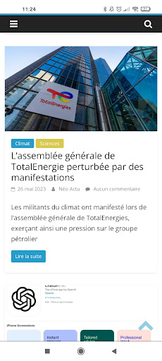 Néo Actu Screen 2