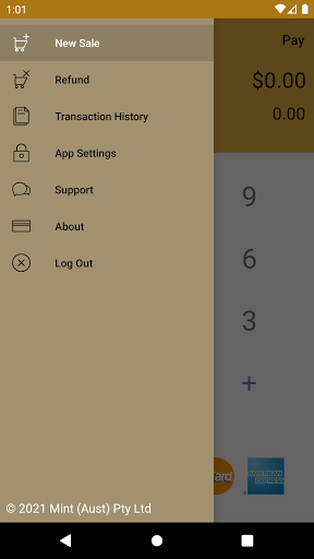 CVFR mPOS Screen 2