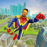 Cover Image of Скачать Flying Hero Crime City Theft 1.0 APK