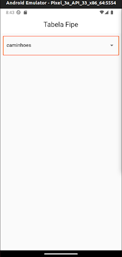 Tabela Fipe Screen 2