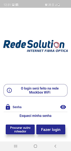 Android application Rede Solution - Wifi screenshort