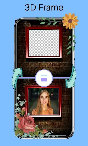 3D Photo Frame Effect Editor Screen 3