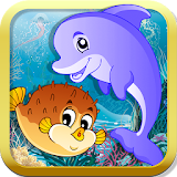 Free Toddler Games: Ocean icon