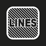 Cover Image of Tải xuống Lines Square - White Icon Pack  APK