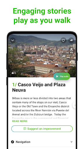 Bilbao Tour Guide:SmartGuide Screen 2