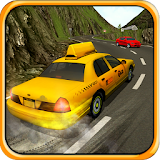 Crazy Hill Speed Taxi Driving 3D icon