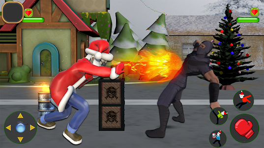 Santa Street Clash