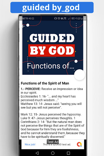 Guided by the Holy Spirit