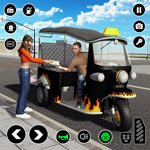 Urban Rickshaw Driving Games logo