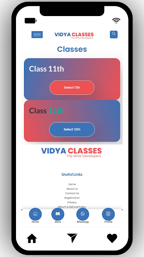 Vidyaclasses Screen 3