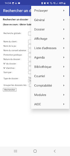 Androlawyer Screen 2