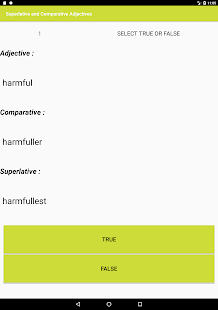 Скачать Superlative and Comparative Adjectives Онлайн бесплатно на Андроид