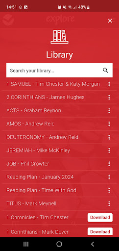 Explore Bible Devotional Screen 2