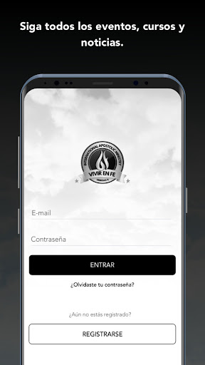 Android application Ministerio Vivir en Fe screenshort