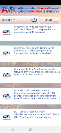 ATR - Réanimation Tunisie Screen 3