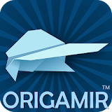 Origami: how to make paper flying airplanes icon