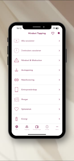 Mindset Tapping Screen 2