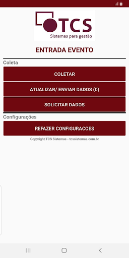 TCS Coleta Screen 2