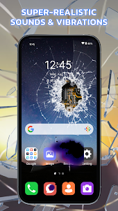Broken Screen - Phone Prank