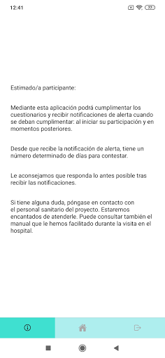 Android application HUSE PROM Tracker screenshort