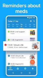 Pills Med Tracker & Reminder