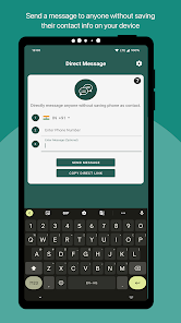 Captura 12 Mensaje directo chat directo android