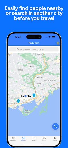 UPool Rides - Split your cost Screen 3