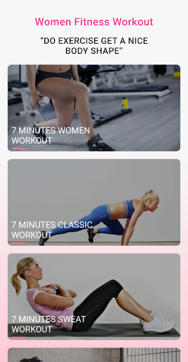 Women Fitness Workout Screen 2