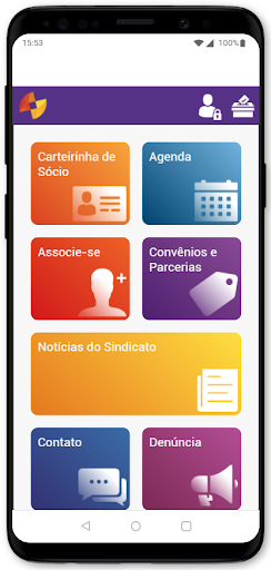 Android application Sindiserv screenshort