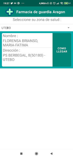 Farmacia Aragon Screen 3