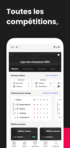 Foot Direct - live score Screen 3
