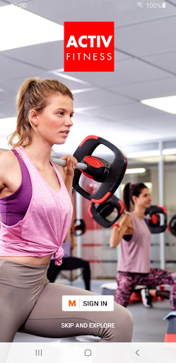 Screenshot of ACTIV FITNESS