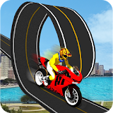 Racing Moto Bike Stunt : Impossible Track icon