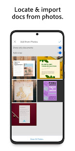 Adobe Scan: PDF Scanner, OCR Varies with device screenshots 8