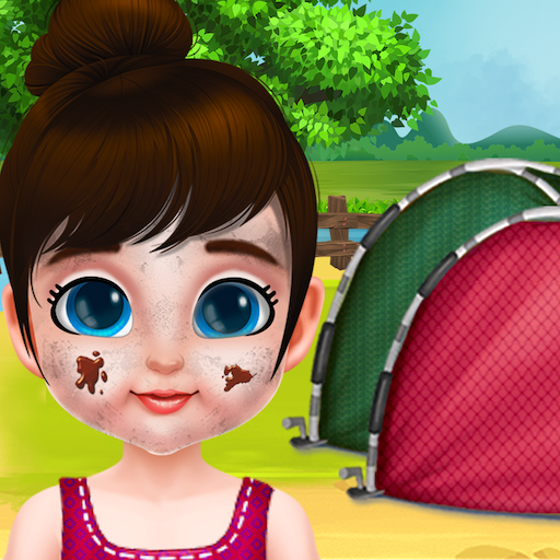 Summertime Camp Vacation Games logo