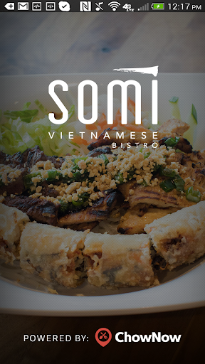 Android application SOMI Vietnamese Bistro screenshort