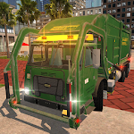 Cover Image of ดาวน์โหลด American Trash Truck Simulator 2020: เกมออฟไลน์  APK