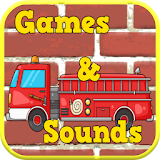 Fire Truck Games For Kids Free icon